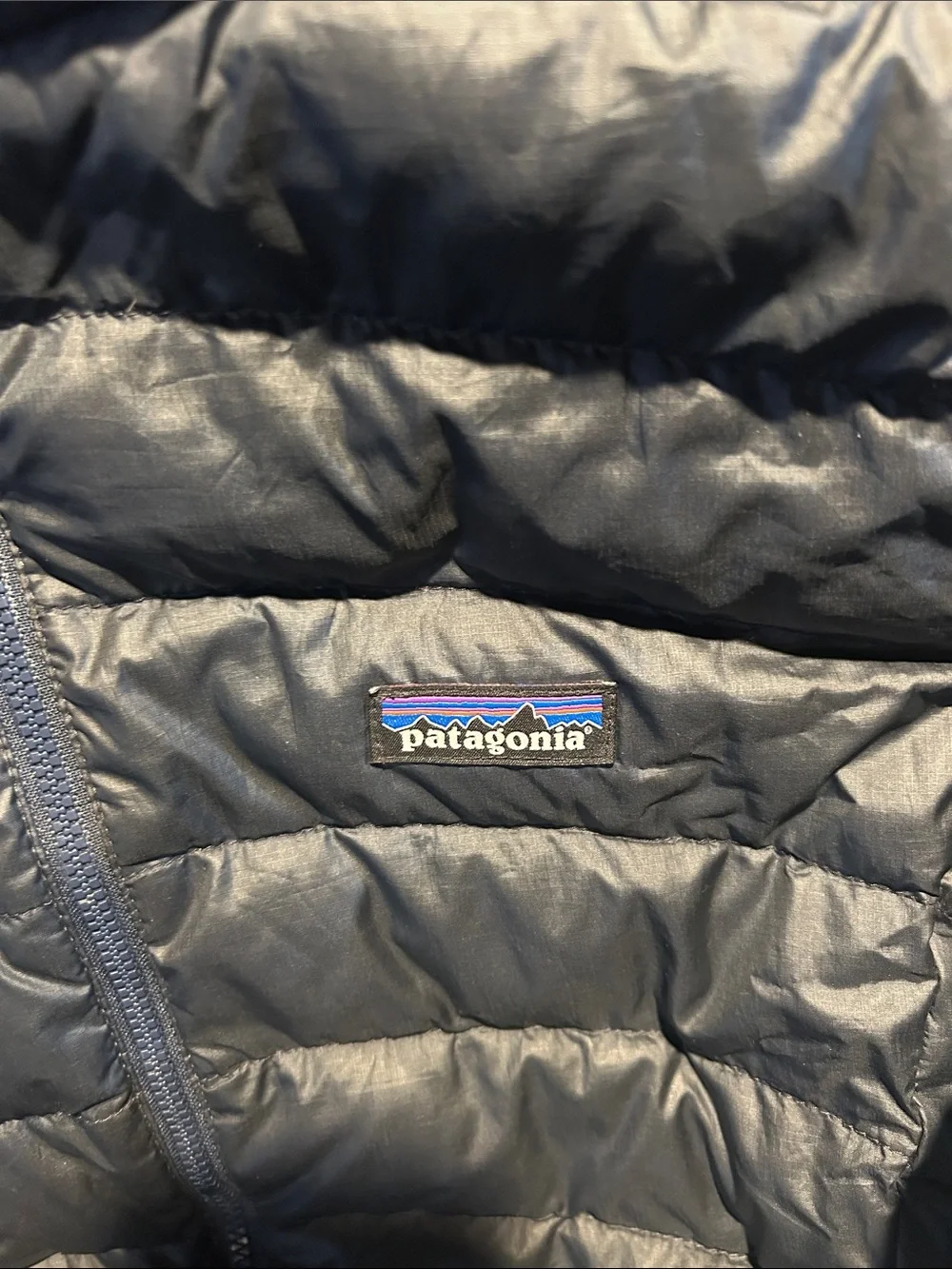 Patagonia Women's Xs or kids Puffer Jacket - Charcoal Gray